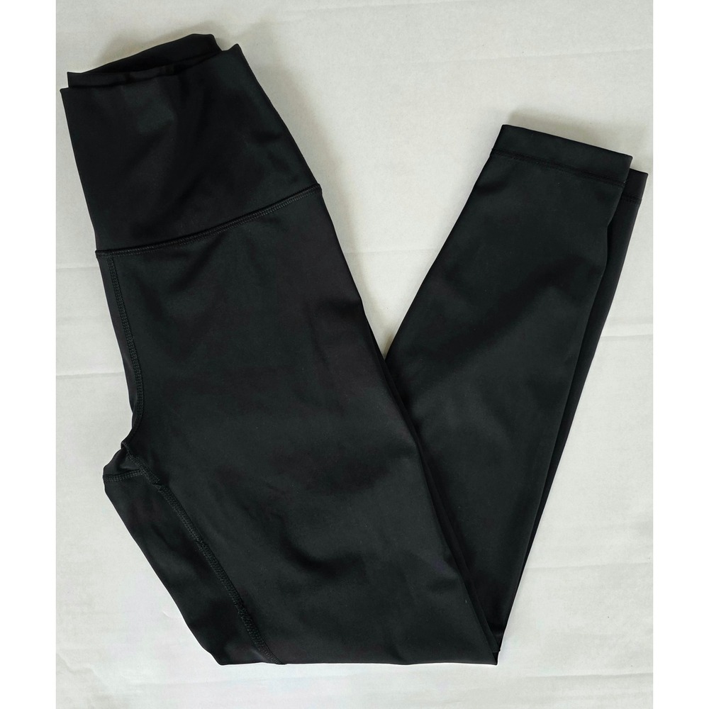 90 Degree by Reflex Womens Medium Black High-Rise Leggings Holds You In - Picture 2 of 8